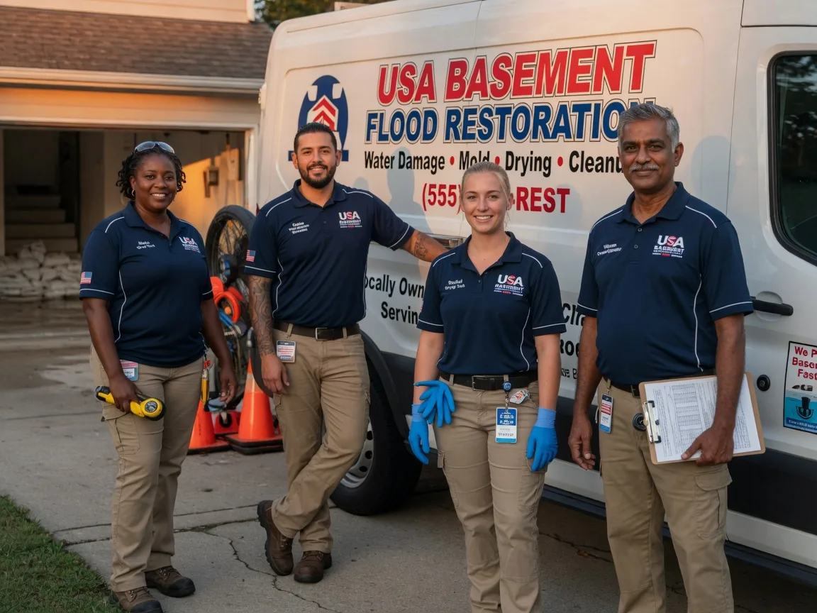 Basement Flood Cleanup company in Stoddard, WI
